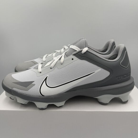 Nike Force Trout 8 Pro MCS CZ5914-001 Baseball Cleats Cool Grey White NEW 12 main image 11
